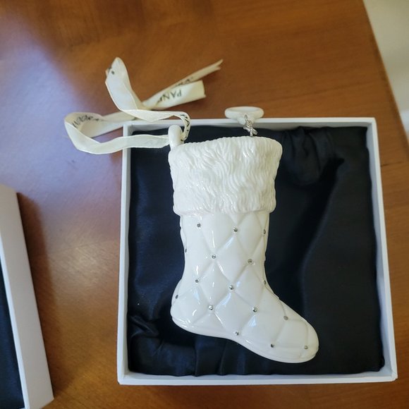 Pandora 2012 Porcelain Christmas Stocking Ornament - Picture 3 of 9